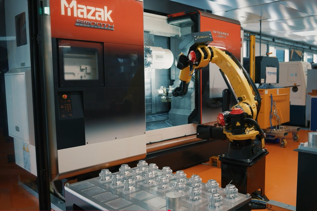 Robot usine premetec